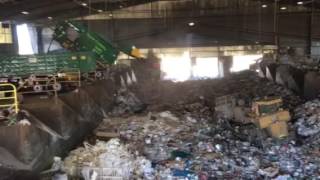 The Transfer Pit at Waste Management's Davis Street Station