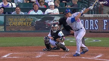 NYM@COL: Recker laces an RBI double to left field