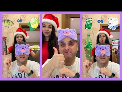 Challenge Left or right! 🍹 #Best video by MoniLina