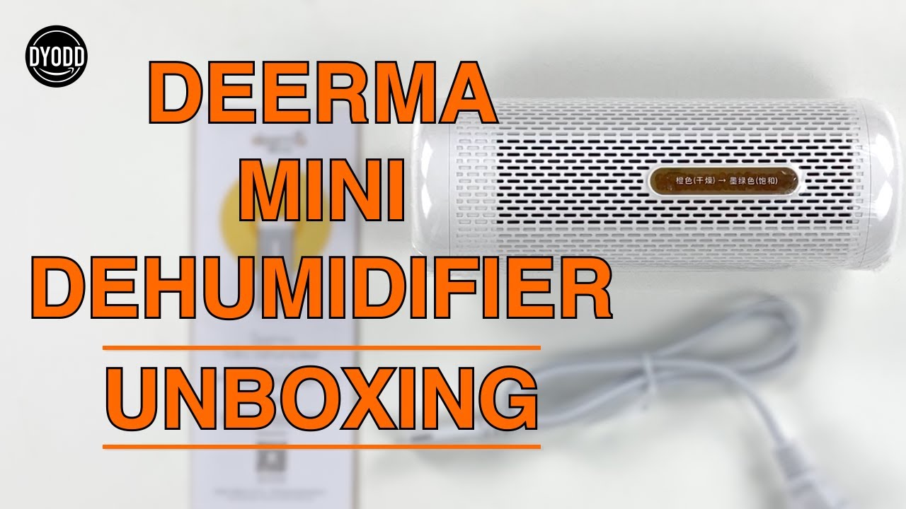 Unboxing Deerma Mini Dehumidifier in Malaysia