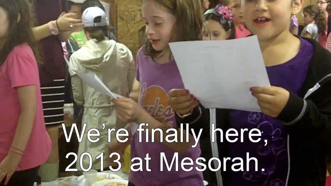 Learning the 2013 Camp Mesorah song YouTube