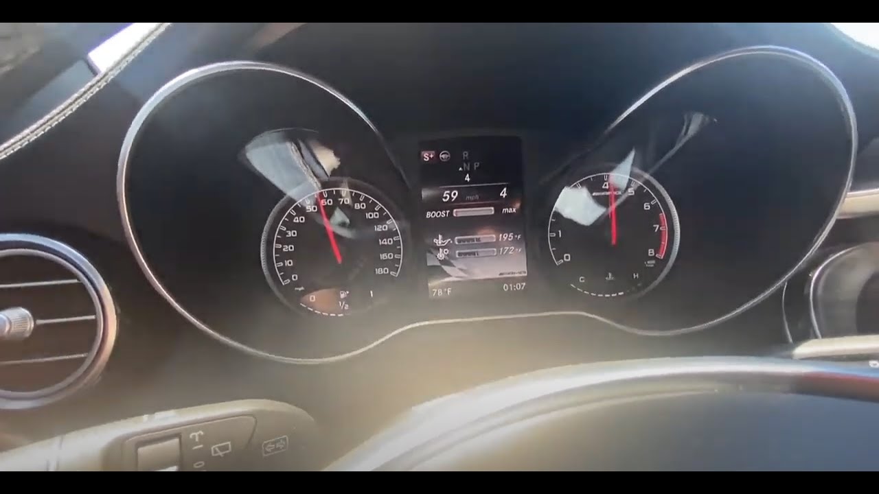 IG35 Eurocharged tune on the AMG GLC 43