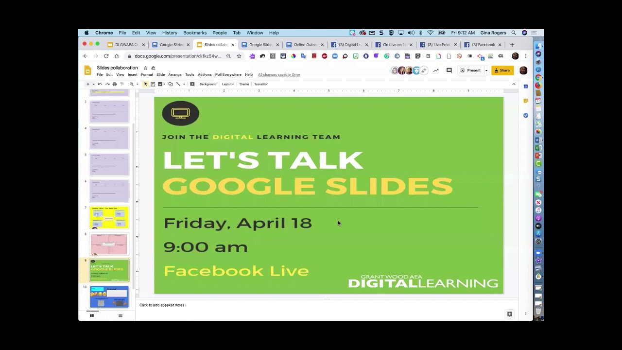 Google Slides Collaboration Tips - YouTube