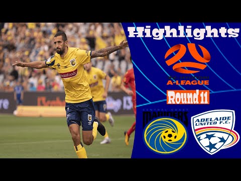 Central Coast Adelaide United Goals And Highlights