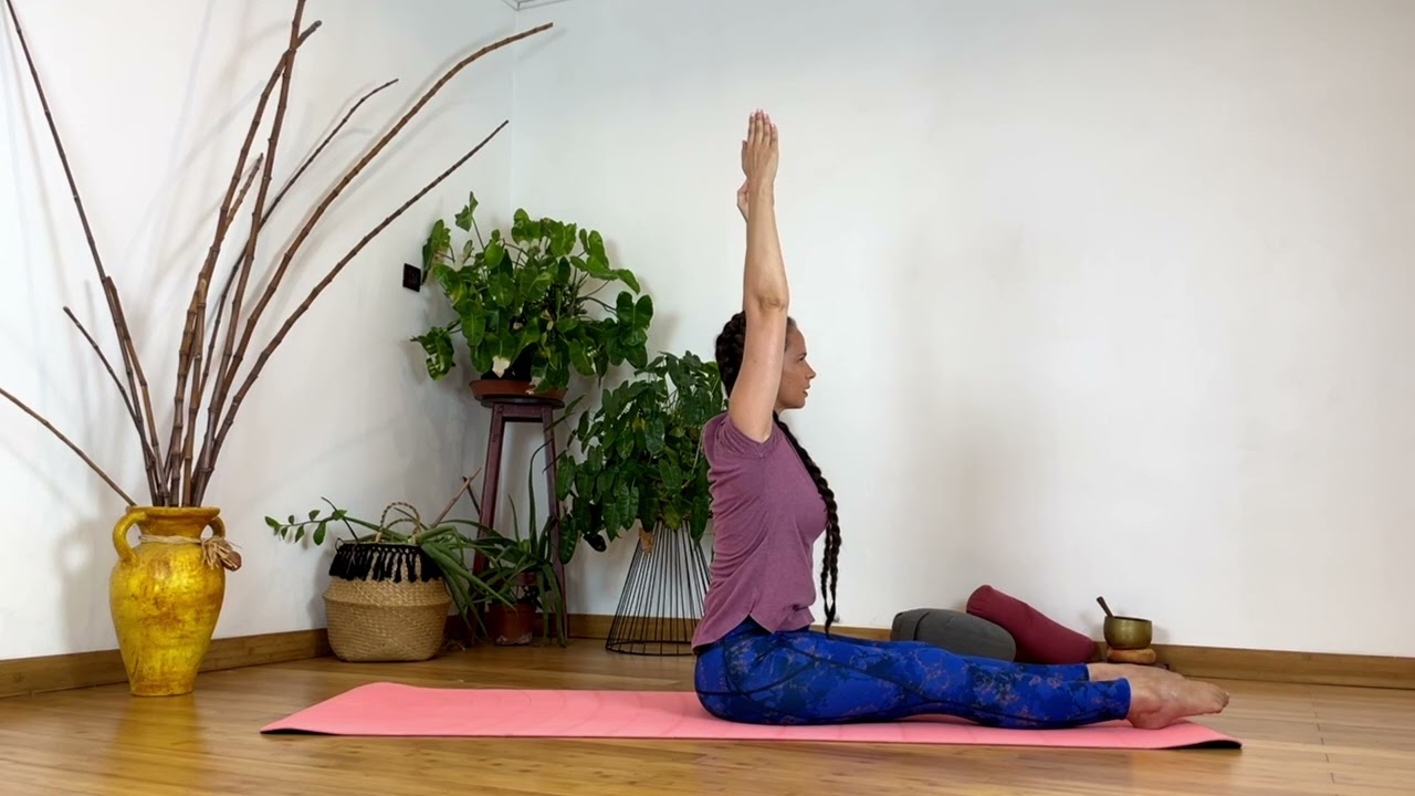 40 min YOGA/PILATES - Cours complet (inter) - abdo, fessiers, cuisses