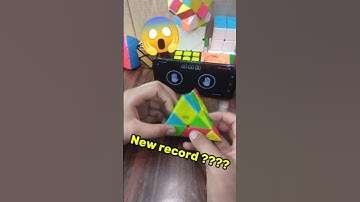 Pyraminx: World’s Easiest Scramble 😌 #shorts