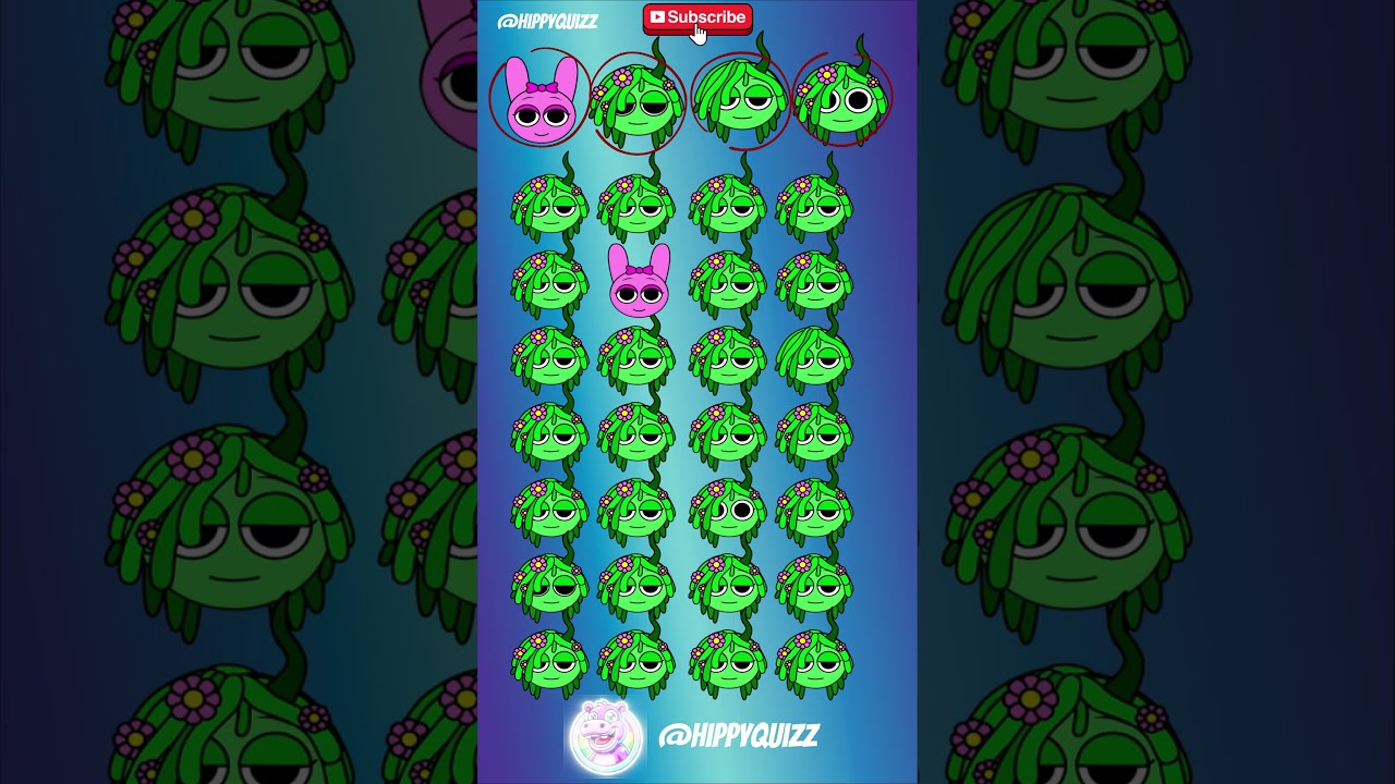 Find 🔎 the Odd 😕 Sprunki STAGE 27!  Incredibox Sprunki 