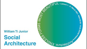 CONFERENCE ACC 2021 | Lecture 01 | William Ti Junior - WTA Architecture and Design Studio