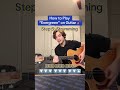How to Play “Evergreen” 🎸 #guitartok #beginnerguitar #guitarlesson #acousticcover #guitartutorial