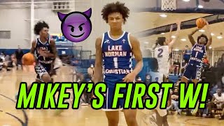Mikey Williams Gets First Win With New Team Mikey & Lake Norman Prep For Jahzare Jackson & Img