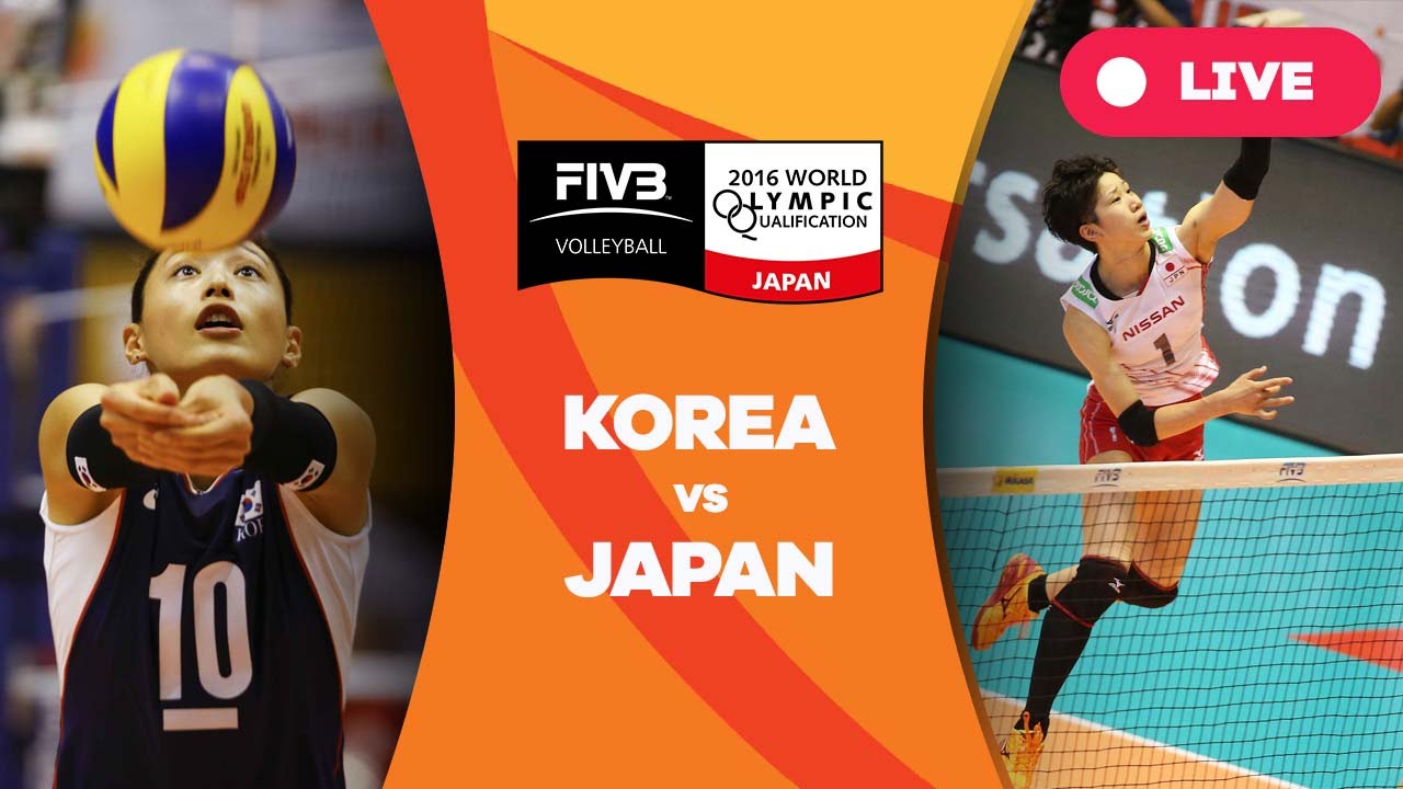 Korea v Japan - 2016 Women's World Olympic Qualification Tournament