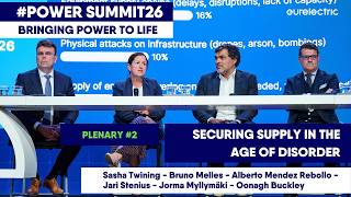 PLENARY #2 - Securing Supply in the Age of Disorder