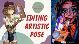 Editing Artistic Custom Pose | Episode Interactive