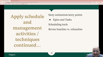 2025 Project+ PK0-005 Given a scenario, apply schedule development and management activities and ...