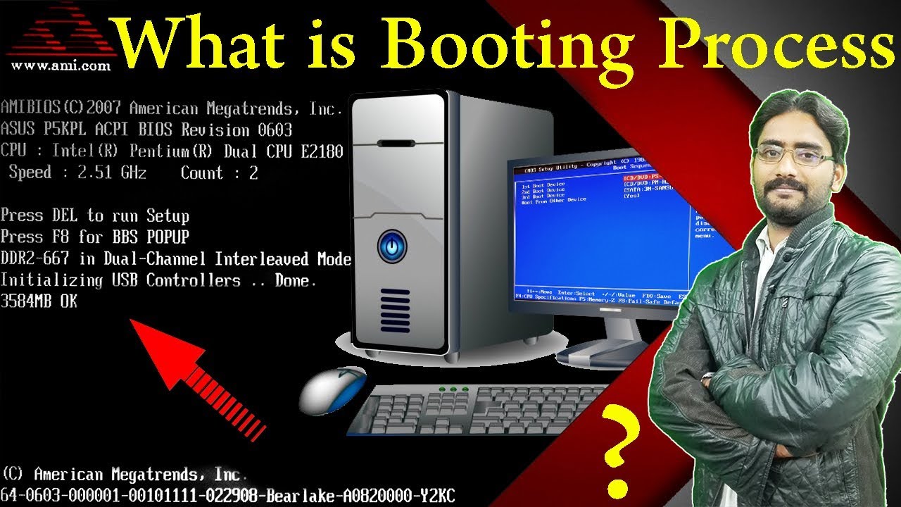 kraai Meesterschap Merchandising What is Booting Process | How Does Computer Work & POST Process Explained -  YouTube