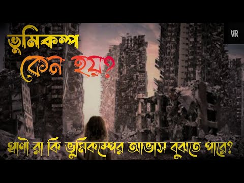 ভুমিকম্প কেন হয়?প্রাণীরা ভূমিকম্পের আভাস পায়?Why do earthquakes occur?Do animals sense earthquakes