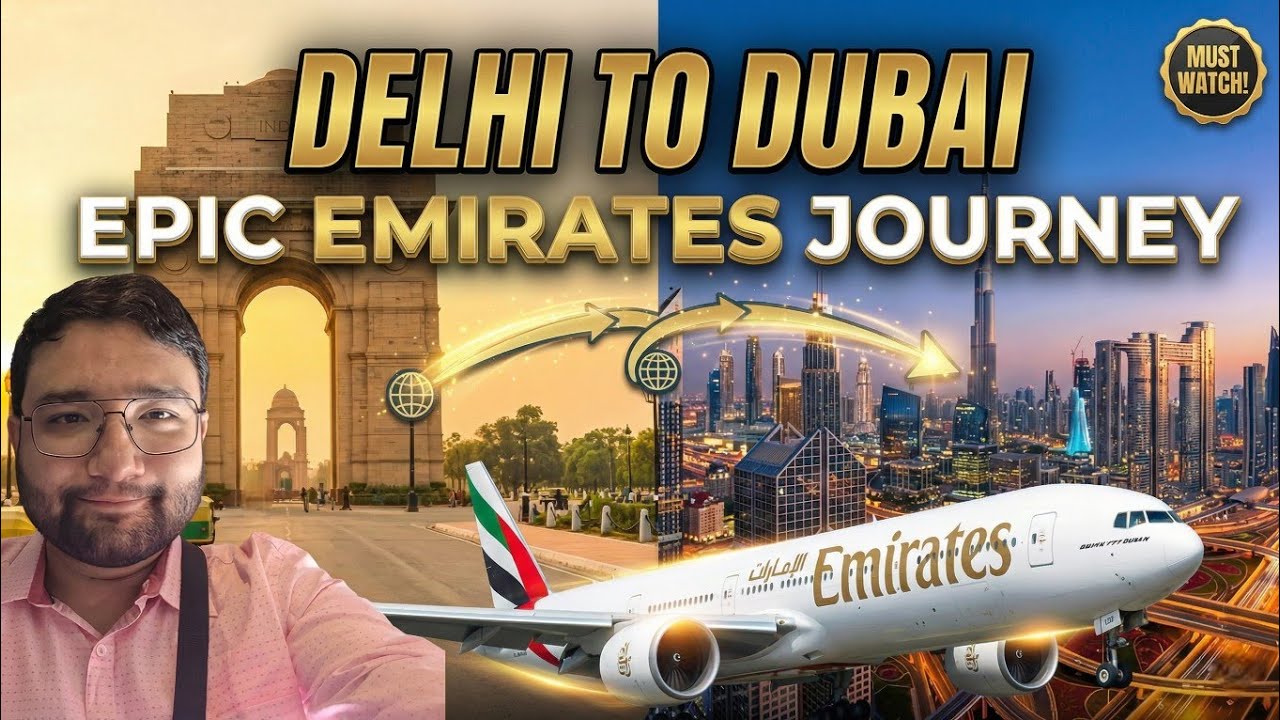 Flying Emirates from Delhi to Dubai… This Was Unexpected!