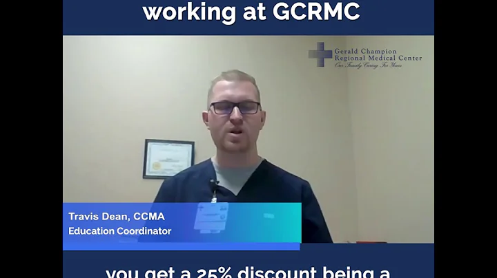 An exciting benefit of working at GCRMC