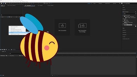 How to make a bee fly in After Effects