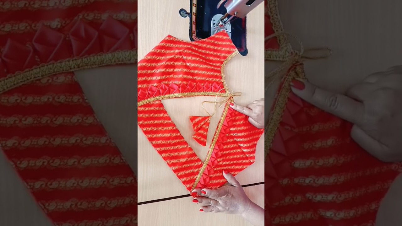 new boat neck blouse design 