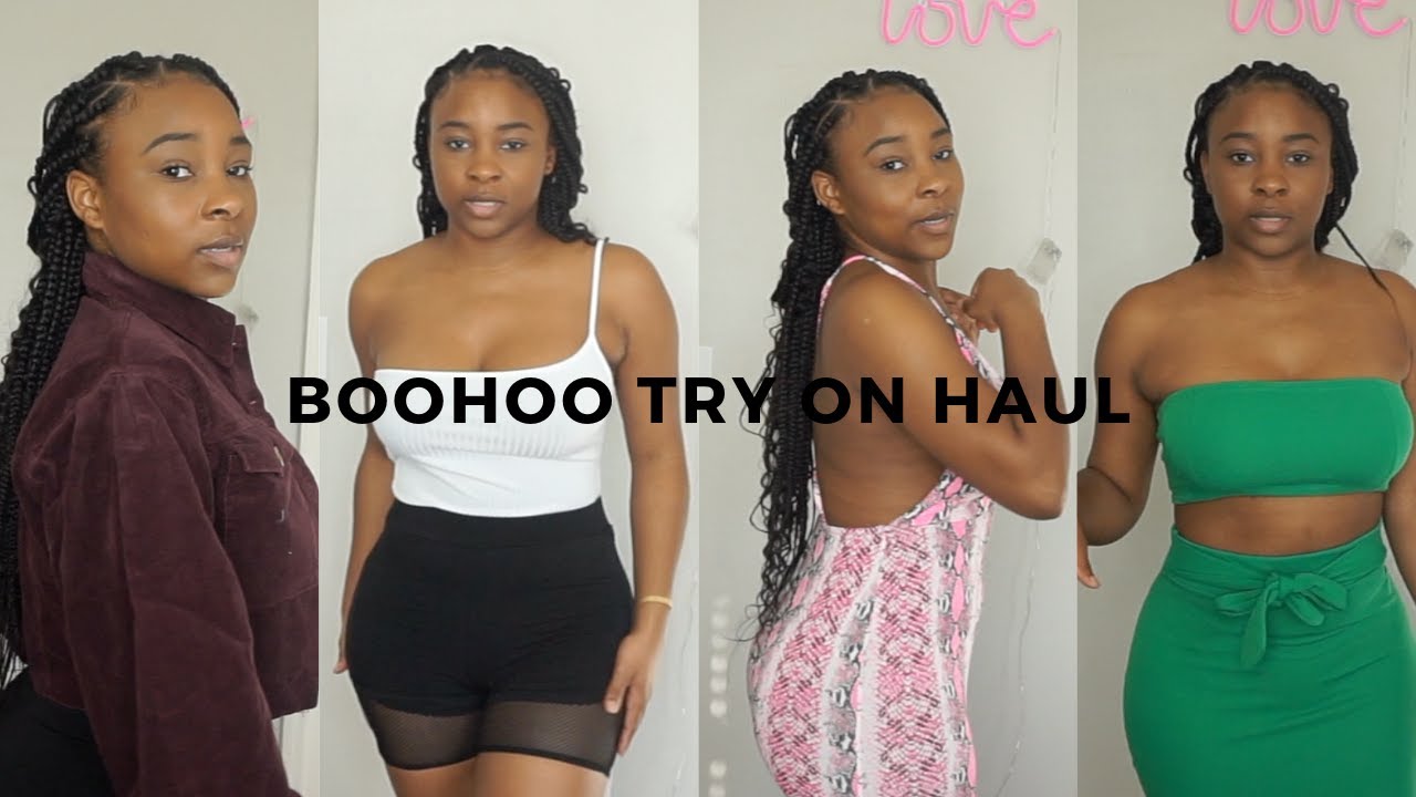 BOOHOO TRY ON HAUL: THICK/CURVY Girl Edition - YouTube