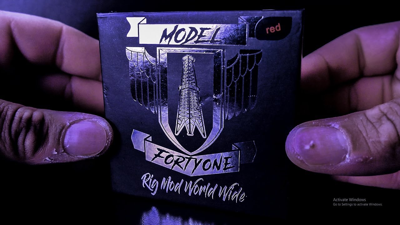 Rig Mod Model 41 RDA///DRIP KINGZTV - YouTube