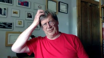 Example of bad video technique for webinars