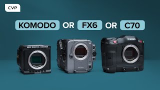 Стоит ли покупать RED KOMODO, Sony FX6 или Canon C70?!