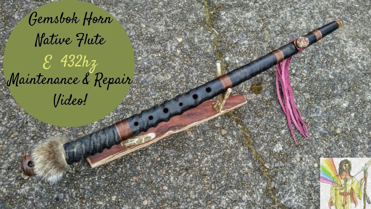 Repairing broken flute for client! YouTube