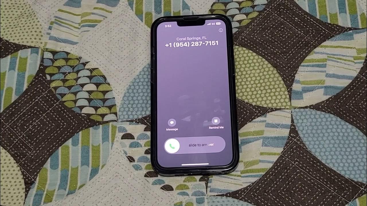 iPhone 13 call (Jingle Bells ringtone) YouTube