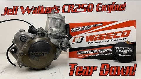 Revealing My Awesome New Honda CR250 Engine Build! Part 1