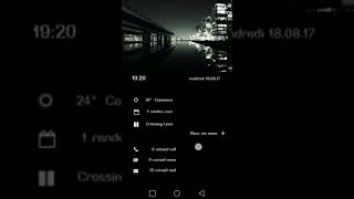 Klwp theme : Back to essential