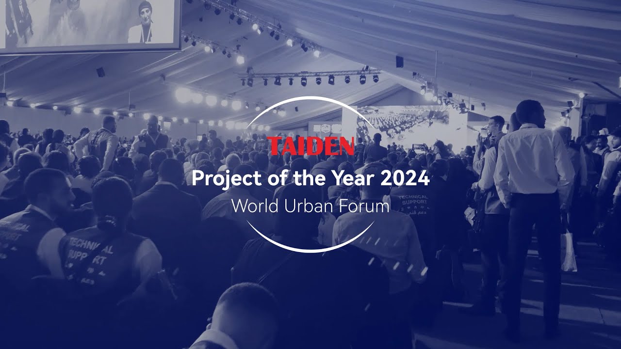TAIDEN's Top Overseas Case Study of 2024 — The 12th World Urban Forum (WUF12)