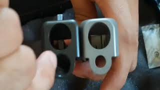How to install Channel Liner while unboxing Glock G19 with upgraded Dasan Slide and Barrel