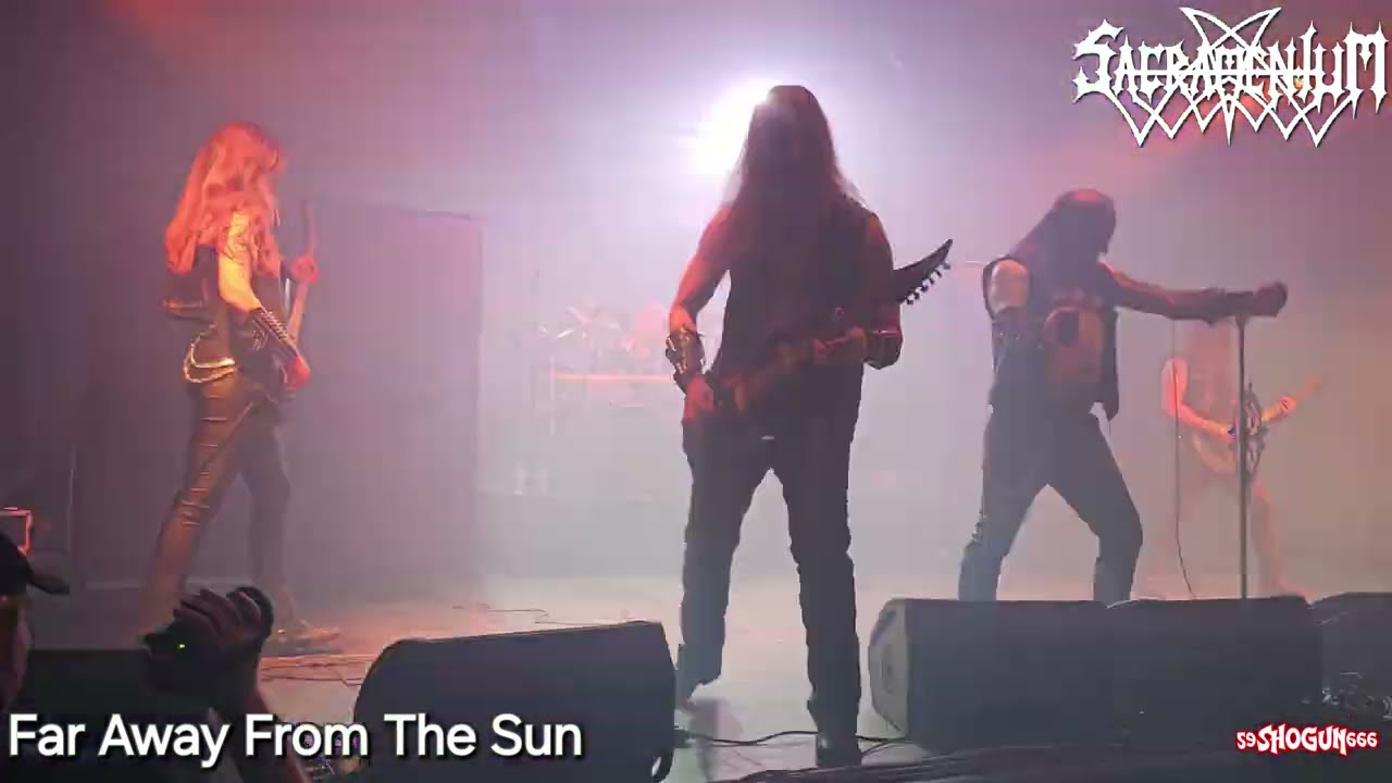 SACRAMENTUM - Far Away From The Sun - THRONE FEST 2024 - live @ Kubox Kuurne (be) may 18 2024 - 4K