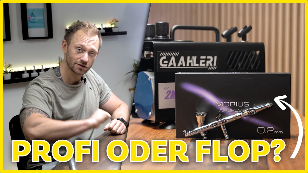 Airbrush Set Mit Akku – Komplett Für Nageldesign, Bodypainting & Modellbau