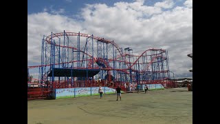 Bulldog Coaster off ride, Brean theme park, Somerset Uk