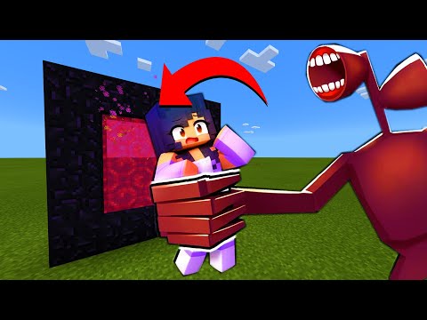 How To Make A Portal To The Aphmau Siren Head Dimension in Minecraft!