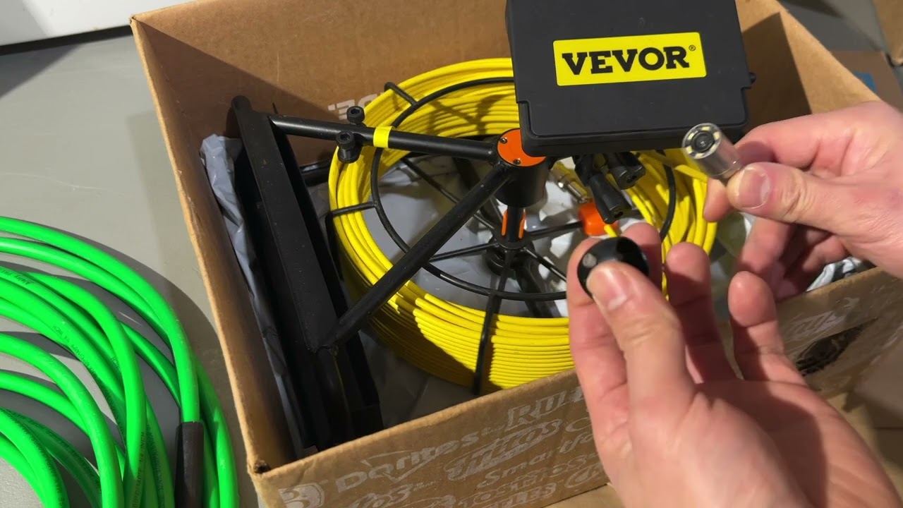 Vevor 98ft Sewer Camera & Sewer Jetter