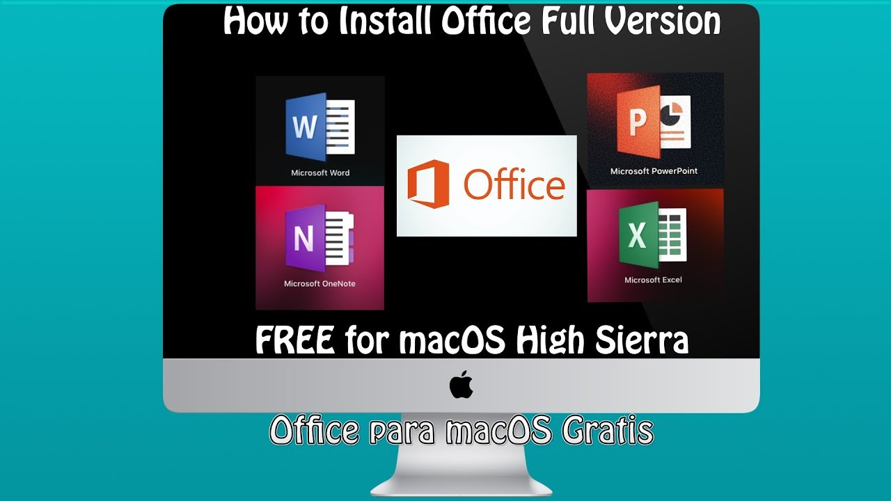 office for macos high sierra