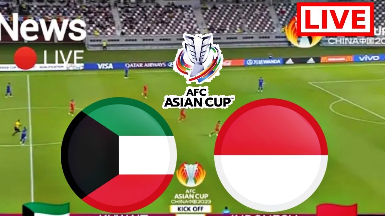 Indonesia vs Kuwait Live Football Asian Cup 2022 Live Streaming