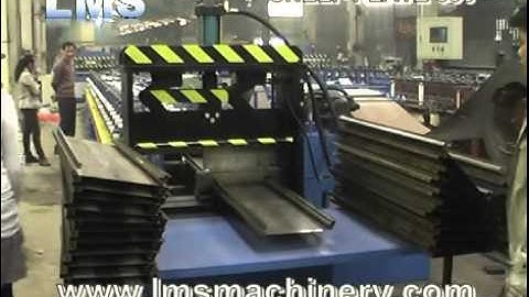 Micro Rack Shelf Plate Roll Forming Machine