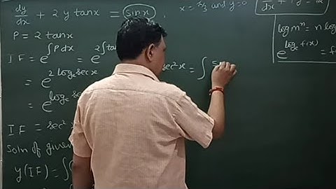 Class 12 rbse solutions maths chapter 12 example 30 / differential equation अवकल समीकरण