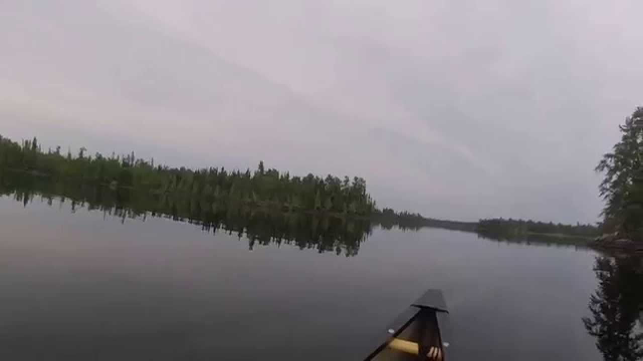 Saganaga Lake To Red Rock Lake  canoe BWCA