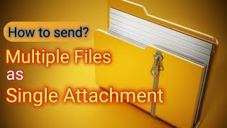 How to send multiple files as a single attachment in emails? How to use zip folders for send mails? screenshot 2