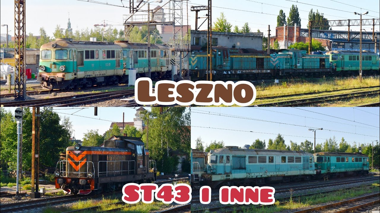 Uwięziona moc lokomotyw ST43 i innych  w Lesznie