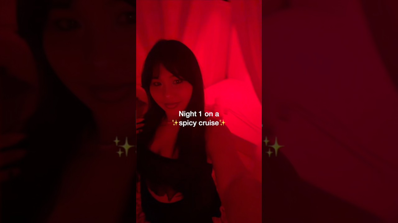 Night 1 vlog from a spicy cruise!