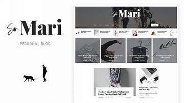 San Mari - Blog PSD Template | Themeforest Website Templates and Themes