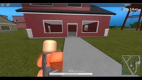 Roblox GamePlay (Prison Royale) Early testing part 1