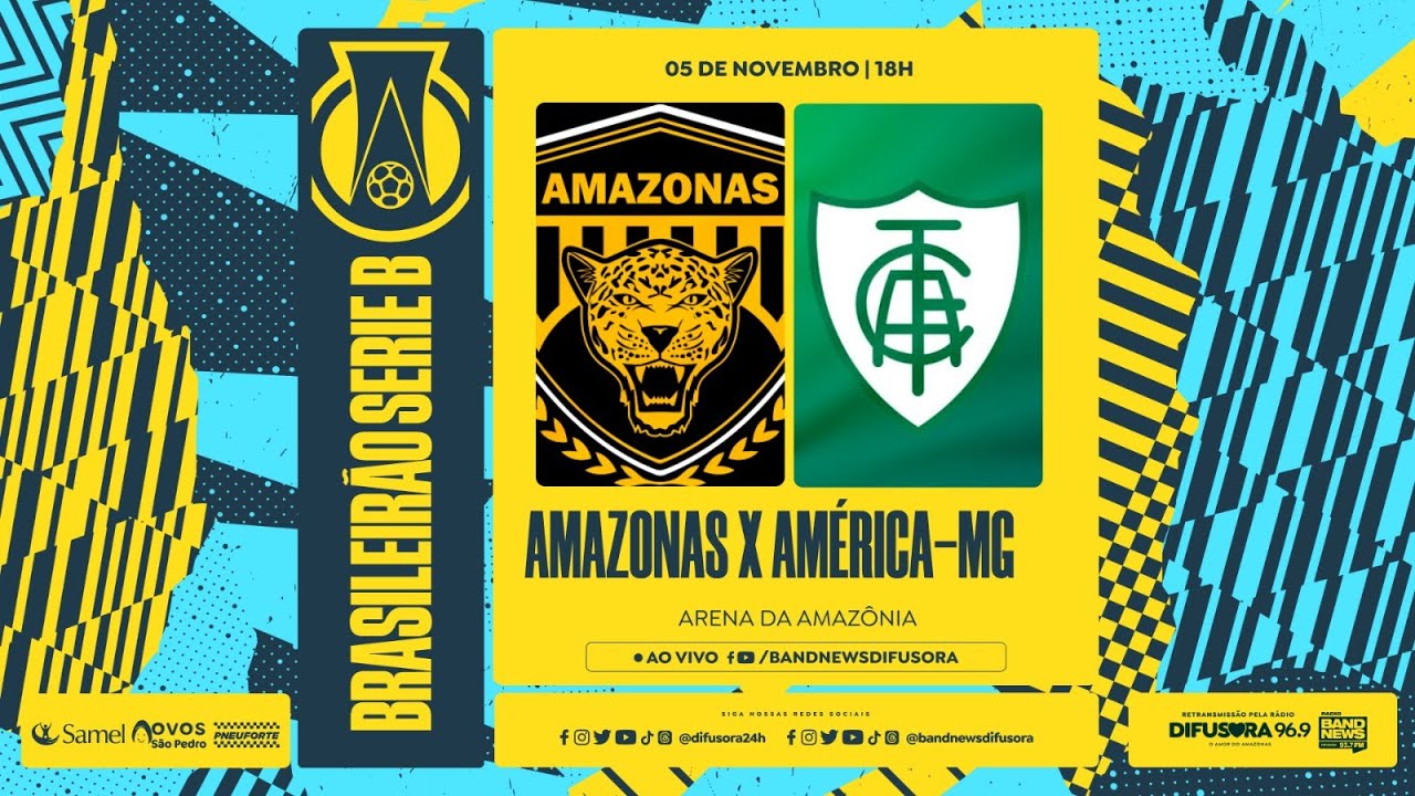 AMAZONAS X AMÉRICA-MG - AO VIVO - YouTube